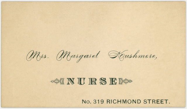 Mrs. Margaret Kushmore, Nurse, Philadelphia, Pa.