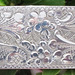 Silver brooch with hand engraving /  Silberbrosche mit Handgravur