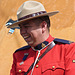 Canadian Mountie - a friendly smile