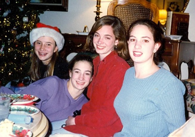 Sisters, Christmas, 1997