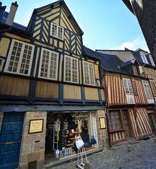 Rennes 2014 – Old houses on the Rue de la Psalette