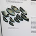 Musée de Ratisbonne : reproduction de chaussures trouvées dans le Baden-Wurtemberg.