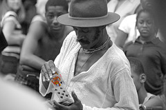 Street magician, New Orleans    DSC 3882