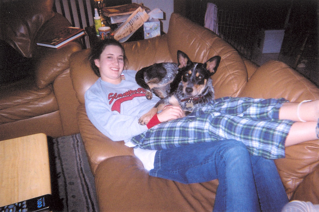 Bindi and Rachel, Winter, 2005