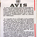 Affiche de 1941 sous l'Occupation / Afiŝo de 1941 sub la Okupacio