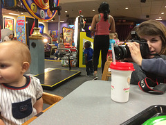 Blue's First Visit to Chuck E Cheese