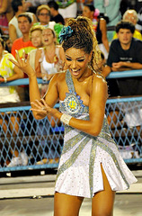 Juliana Alves no Sambodromo, Carnaval no Rio 2009, Vila Isabel