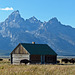 The scenic charm of the Grand Tetons