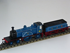 4-2-2 Caledonian,  Triang R.553