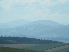 Montagnes dominant le Danube, vers Amstetten.