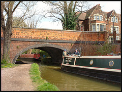 Bill Badger on the Oxford Canal