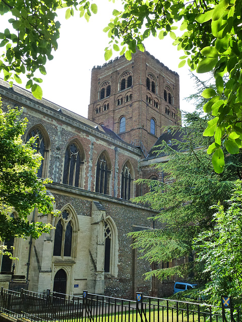 st.albans cathedral, herts.