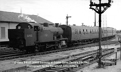 Southern Railway class Z 0-8-0T 30955 at Exeter St David's 3.9.1960