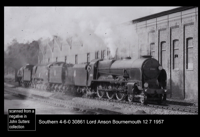 SR 30861 Bournemouth 12.7.1957