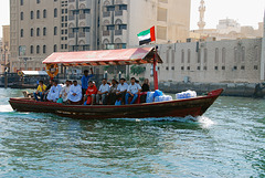 Abra water taxi, Dubai Creek