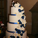 The beautiful wedding cake