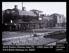 NER P2 LNER J26 0-6-0 65837