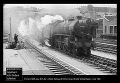 LNER class B1 4-6-0 - British Railways no 61050 - Bristol Temple Meads - 8.8.1964