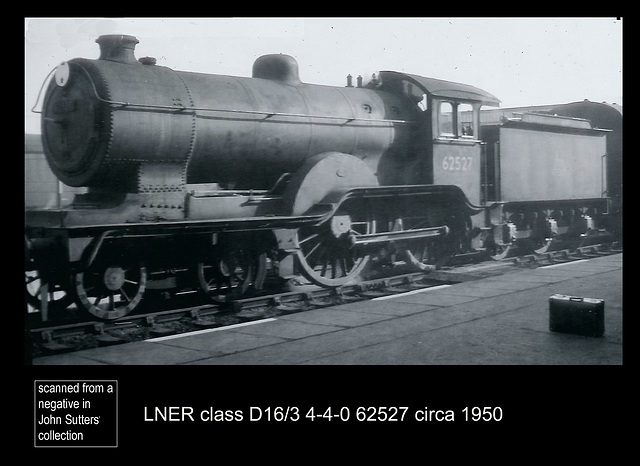 LNER 4-4-0 D16/3 - circa 1950