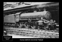 LNER B21 4-6-0 61021 Reitbok