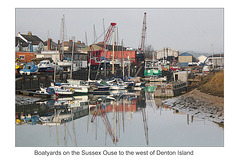 Boatyards on the Ouse - Newhaven - 12.12.2013