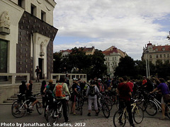 Cyklojizda at Jiriho z Podebrad, Prague, CZ, 2012