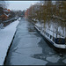 icy canal north of Oxford