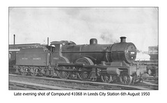 41068 Leeds City Station 6 8 1950