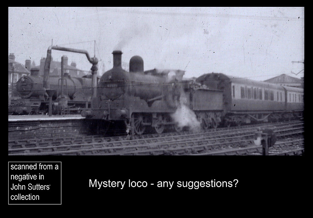 Mystery loco this time - probably a L&Y 0-6-0 at Hereford