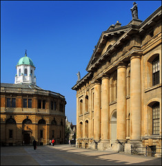 Clarendon Building & Sheldonian Theatre, Oxford