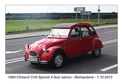 Citroën 2 CV6 special 1990 - Bishopstone - 7.10.2013