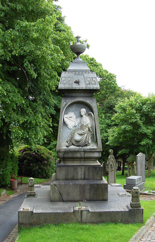 Memorial to Dorothea Heathcote, Leek Cemetery, Staffordshire