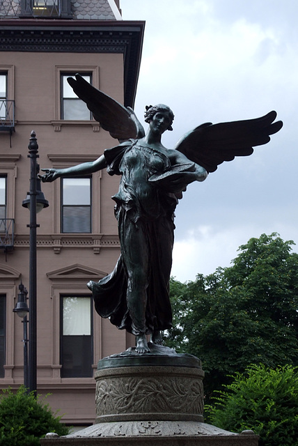 The Angel of the Waters by Daniel Chester French in the Public Garden in Boston, July 2011