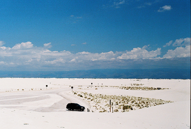 My Jeep at White Sands, NM