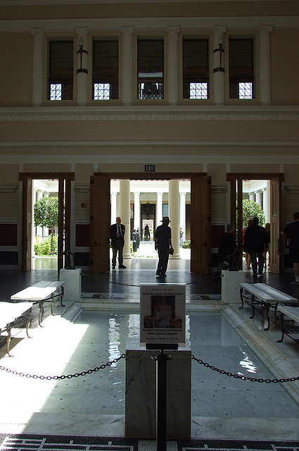 The Atrium in the Getty Villa, July 2008