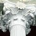 Detail of a Column Capital in the Large Peristyle in the Getty Villa, July 2008