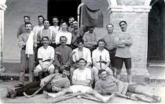 British Army Hockey Team in Egypt c1900