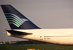 Garuda Indonesia Boeing 747-200 tail section
