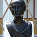 Reproduction of a Bust of Man in the Large Peristyle in the Getty Villa, July 2008