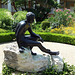 Reproduction of a Bronze Statue of Hermes in the Getty Villa, July 2008