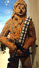 LEGO Chewbacca in FAO Schwarz, July 2007