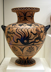 Hydria with Herakles Fighting the Hydra in the Getty Villa, July 2008