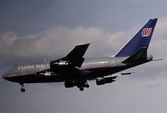 United Airlines Boeing 747SP