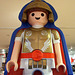 Large Playmobil Roman Soldier Display in FAO Schwarz, August 2007