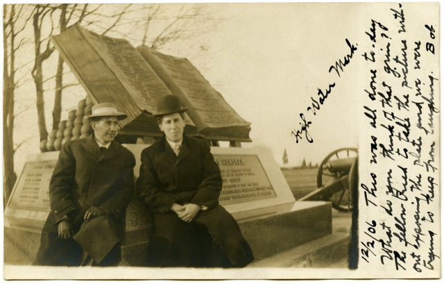 High Water Mark Monument, Gettysburg, Pa., December 2, 1906