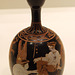 Oil Jar with Helen and Eros in the Getty Villa, July 2008