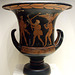 South Italian Calyx Krater with a Procession in the Getty Villa, July 2008