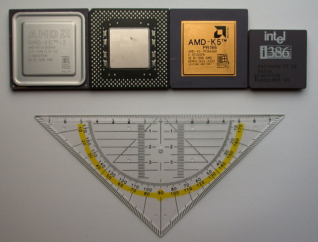 Various CPUs