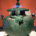 Lidded Cauldron with a Satyr in the Getty Villa, July 2008