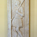Relief of a Hunter from a Funerary Monument in the Getty Villa, July 2008